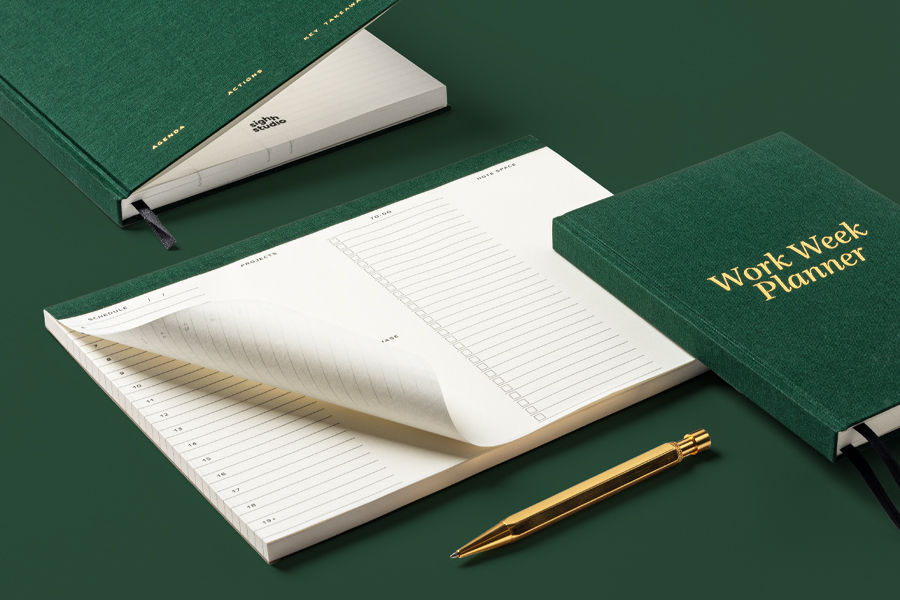 Sighh studio corporate desk planner and journal set Sighh studio corporate desk planner and journal set