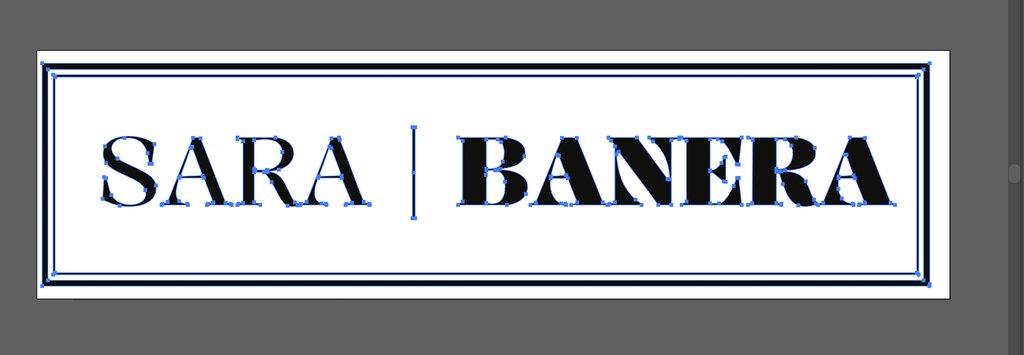 vectorised logo example