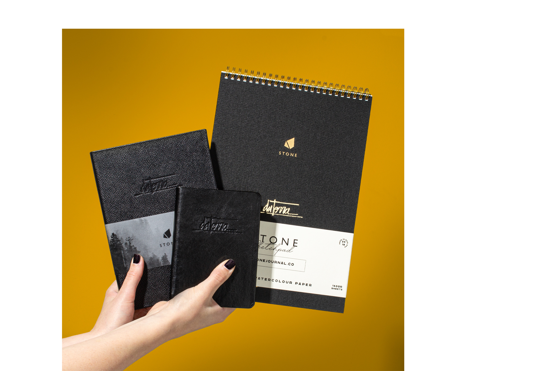 Custom Stone Chef Notebooks