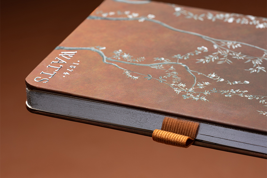Watts 1874 Printed Cover Foiled A6 Notebooks