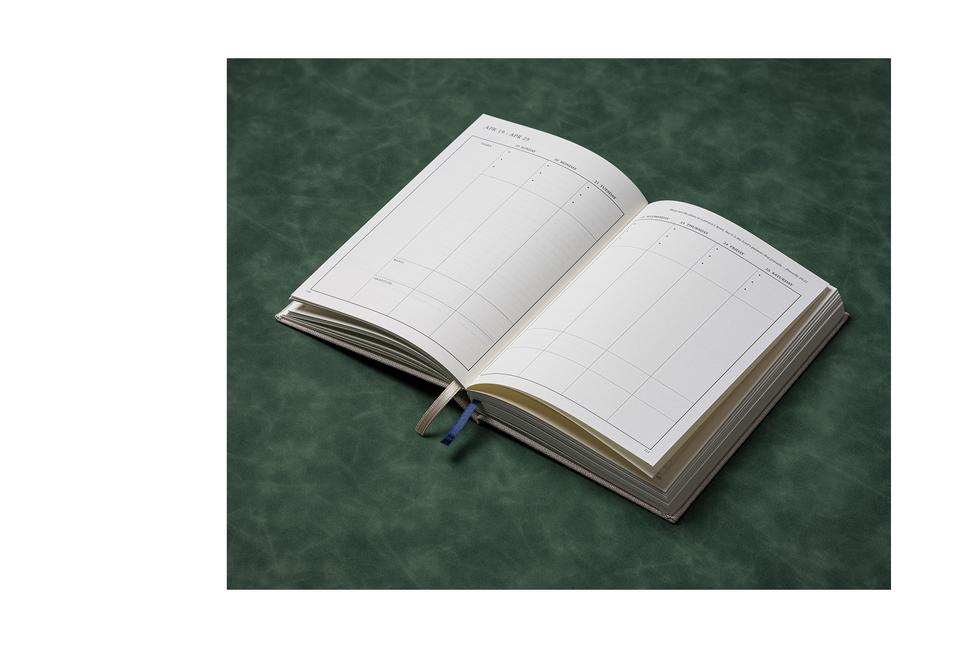Abide Paper Company Bespoke Christian Planners