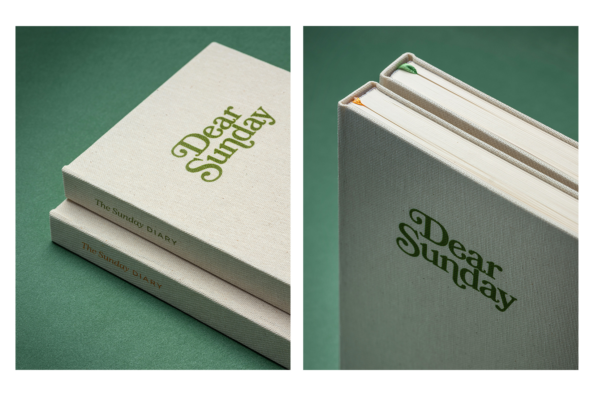 Dear Sunday Clothbound Diary