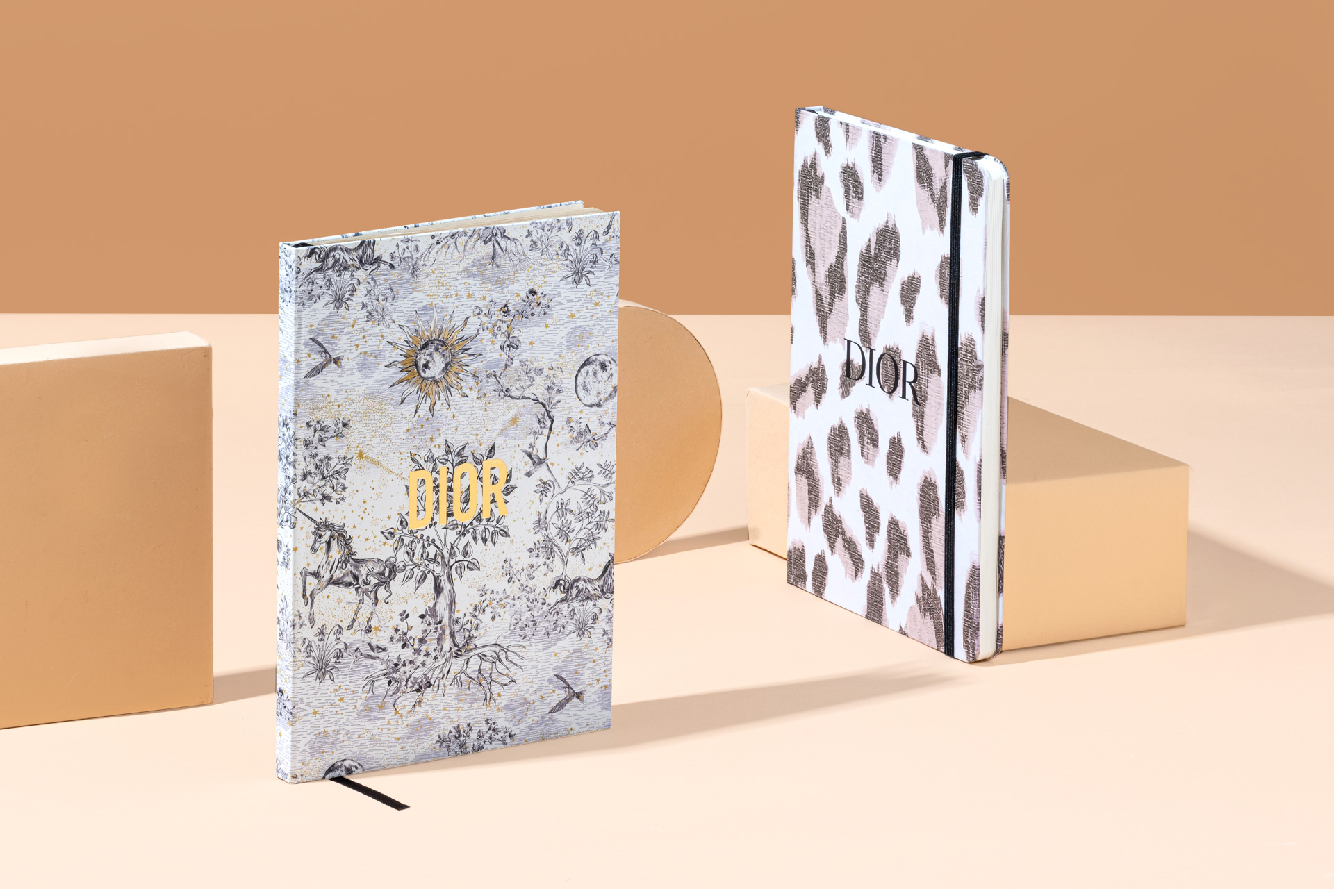 Dior Custom Printed and Foiled Notebooks