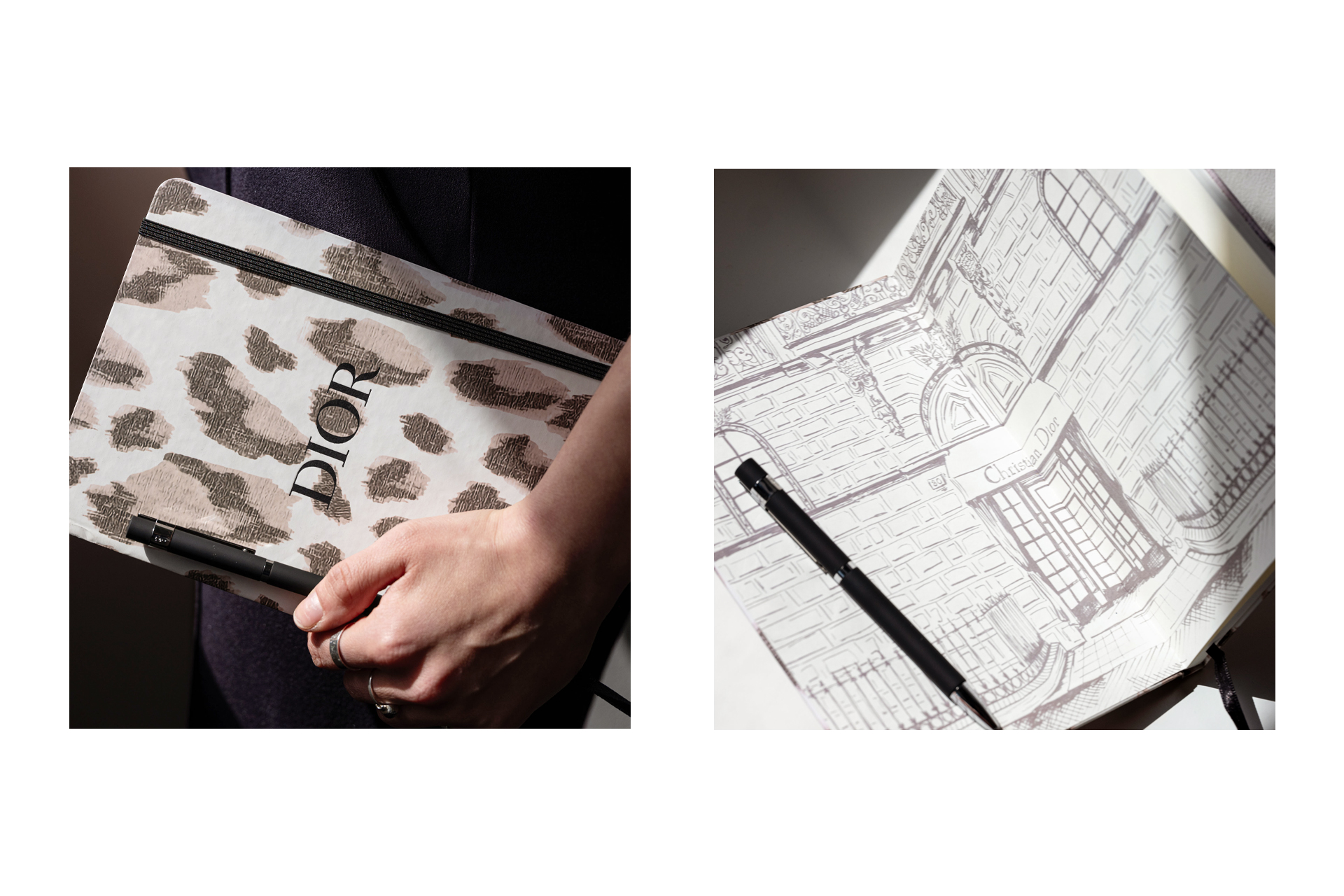 Dior Custom Printed and Foiled Notebooks