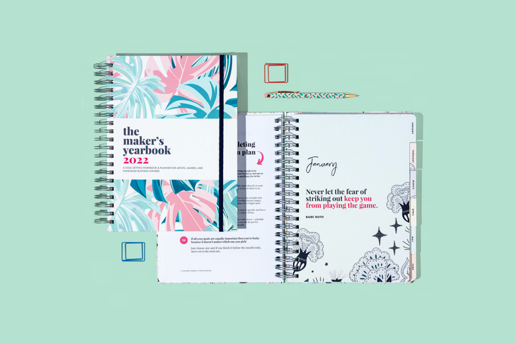 makers yearbook ringbound notebook by bookblock elevating to a premium product with printed inside pages
