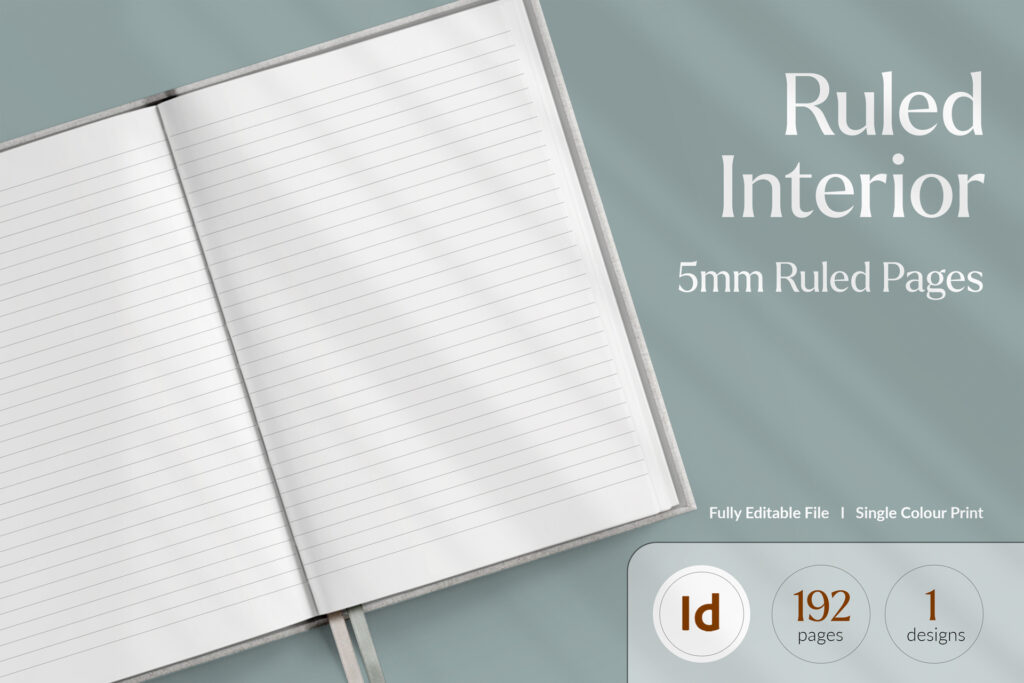 Single-Classic-Ruled-thumbnail-internal template by bookblock