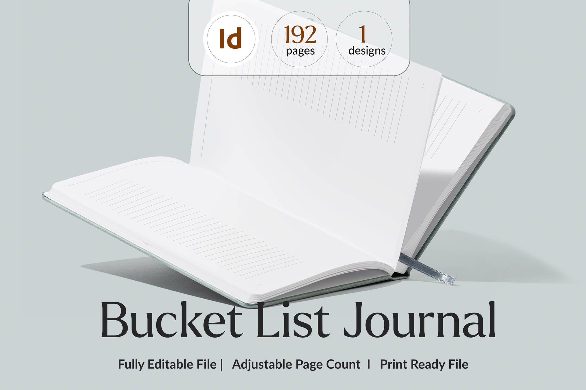 Bucket List Journal Interior Template