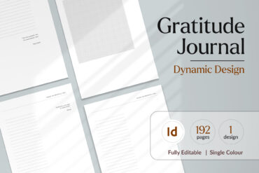 Gratitude Journal Interior Template
