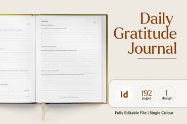 Daily Gratitude Journal Interior Template