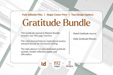 Gratitude Template Bundle