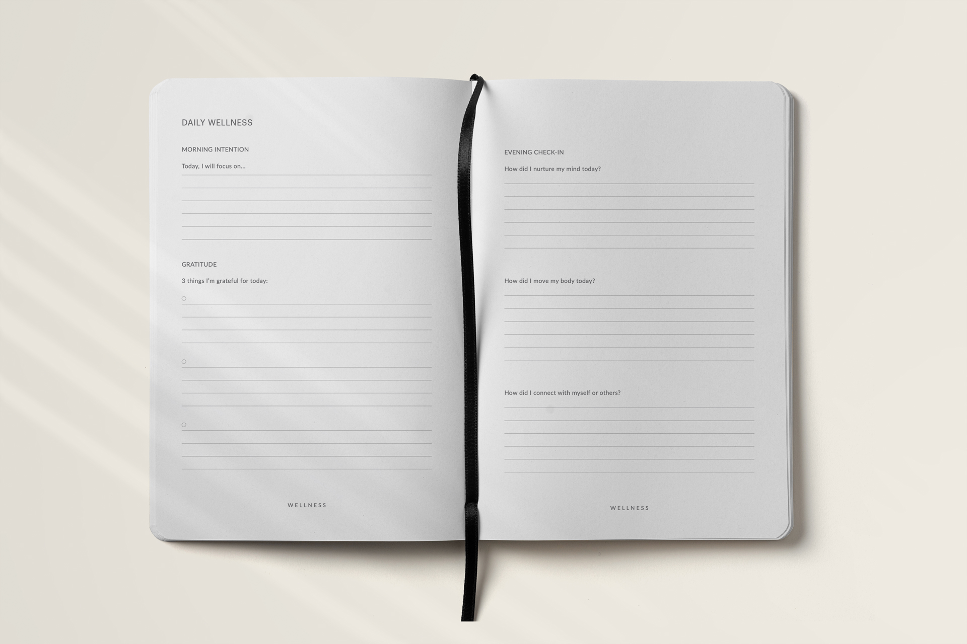 Custom printed notebook interior, custom printed notebook pages