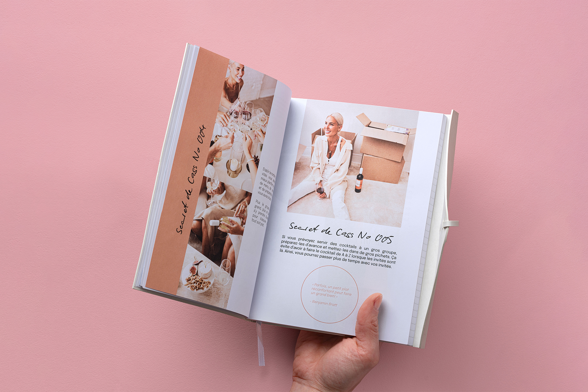 Maison Ladore Custom Printed Wraparound Journals