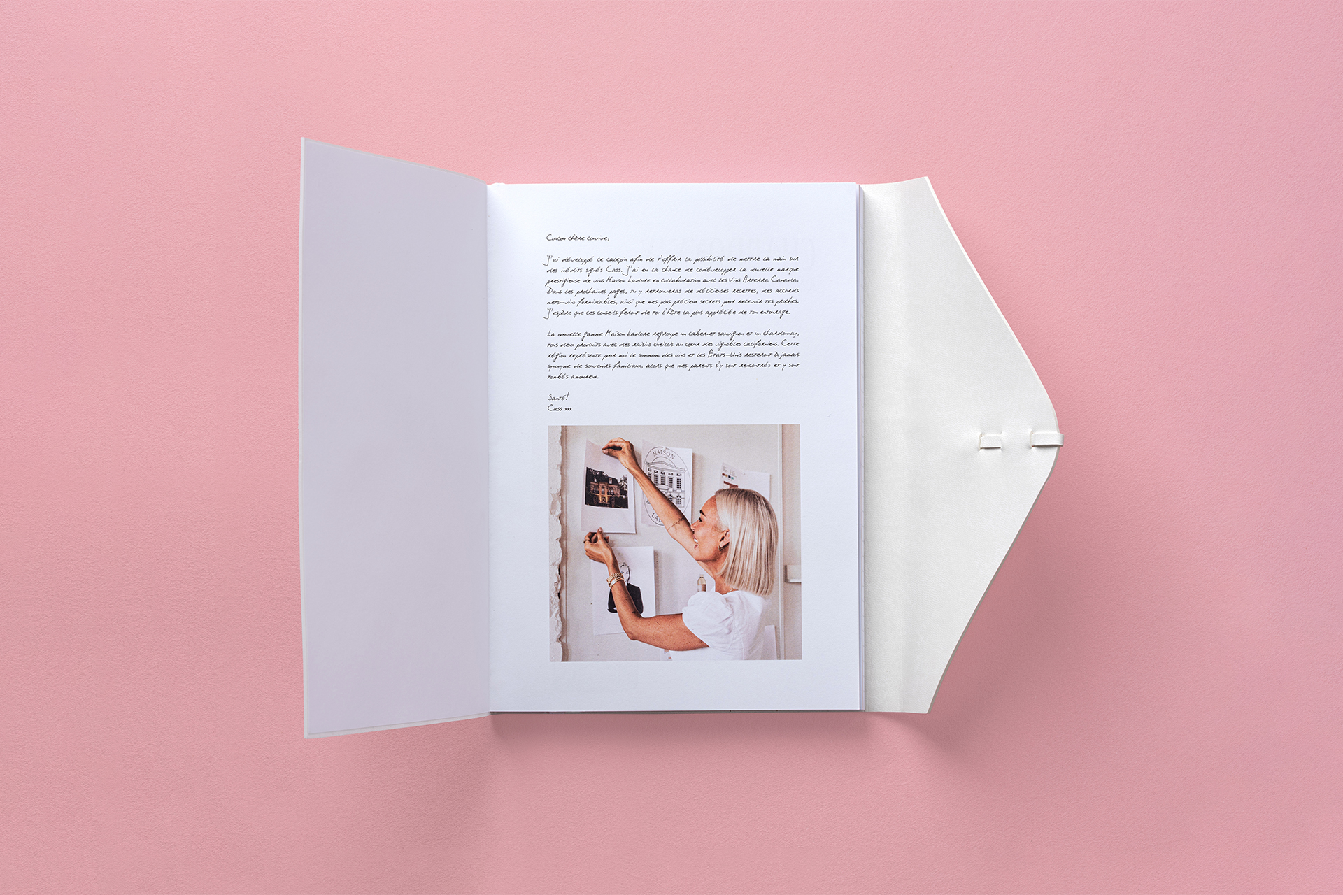 Maison Ladore Custom Printed Wraparound Journals