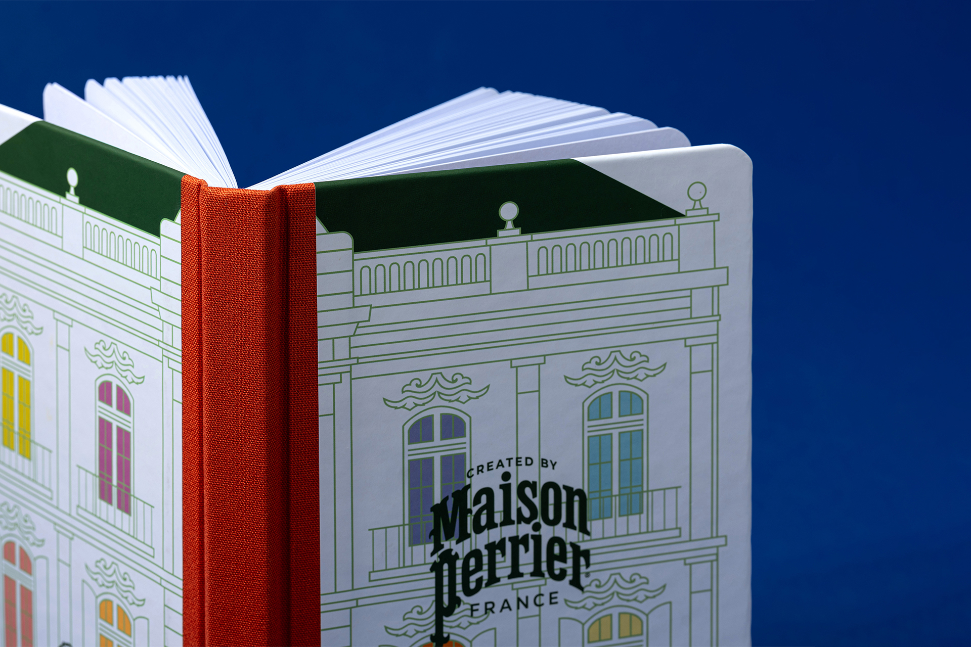 Maison Perrier Halfbound Printed Cover Notebooks