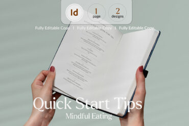 Mindful Eating - Quick Start Tips Template