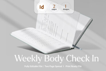 Weekly Body Check-In Template