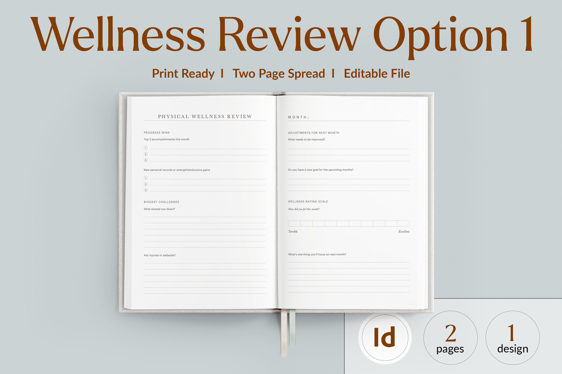 Wellness Review End of Month v1 Template
