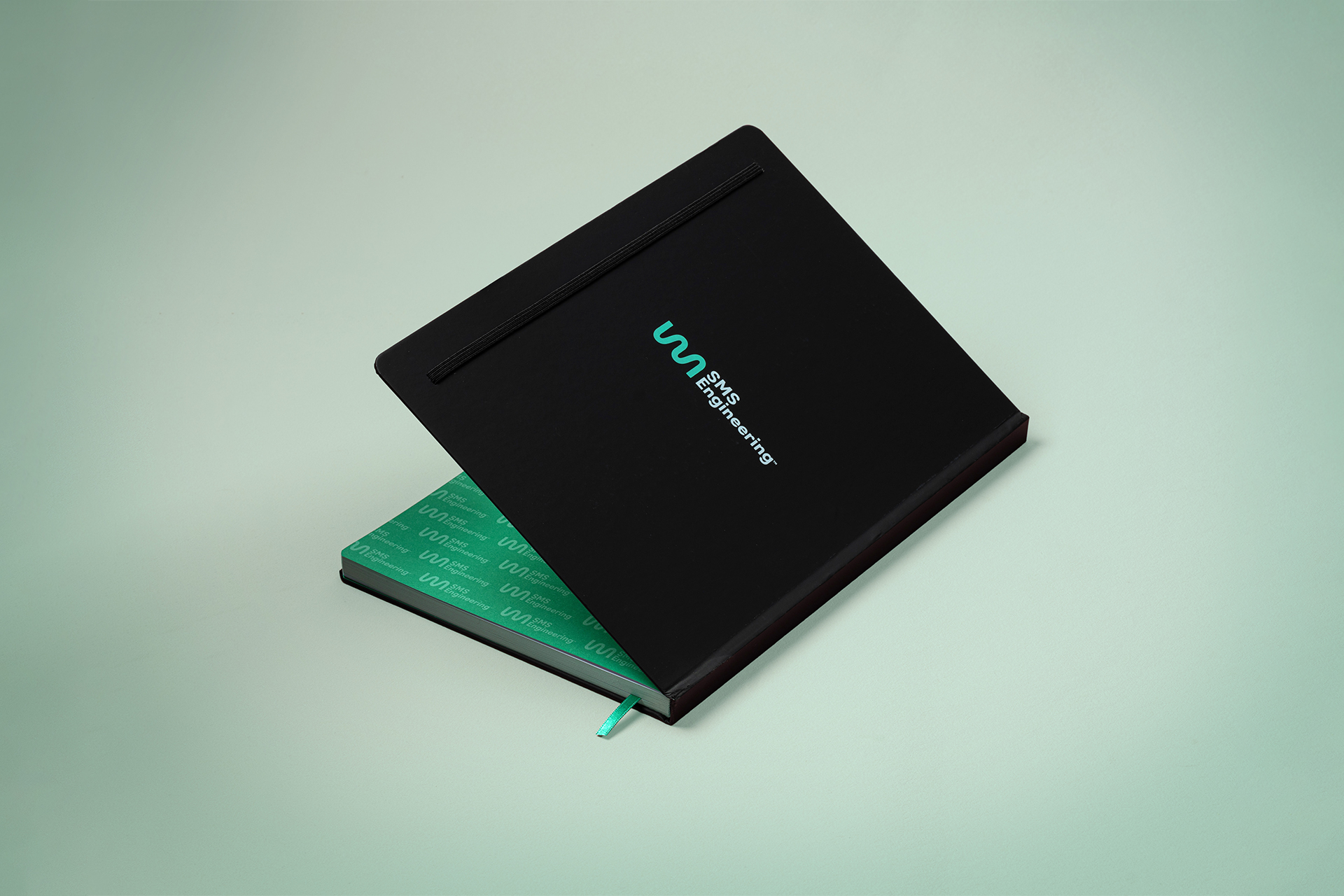 SMS Engineering Large Gilt Edge Notebook