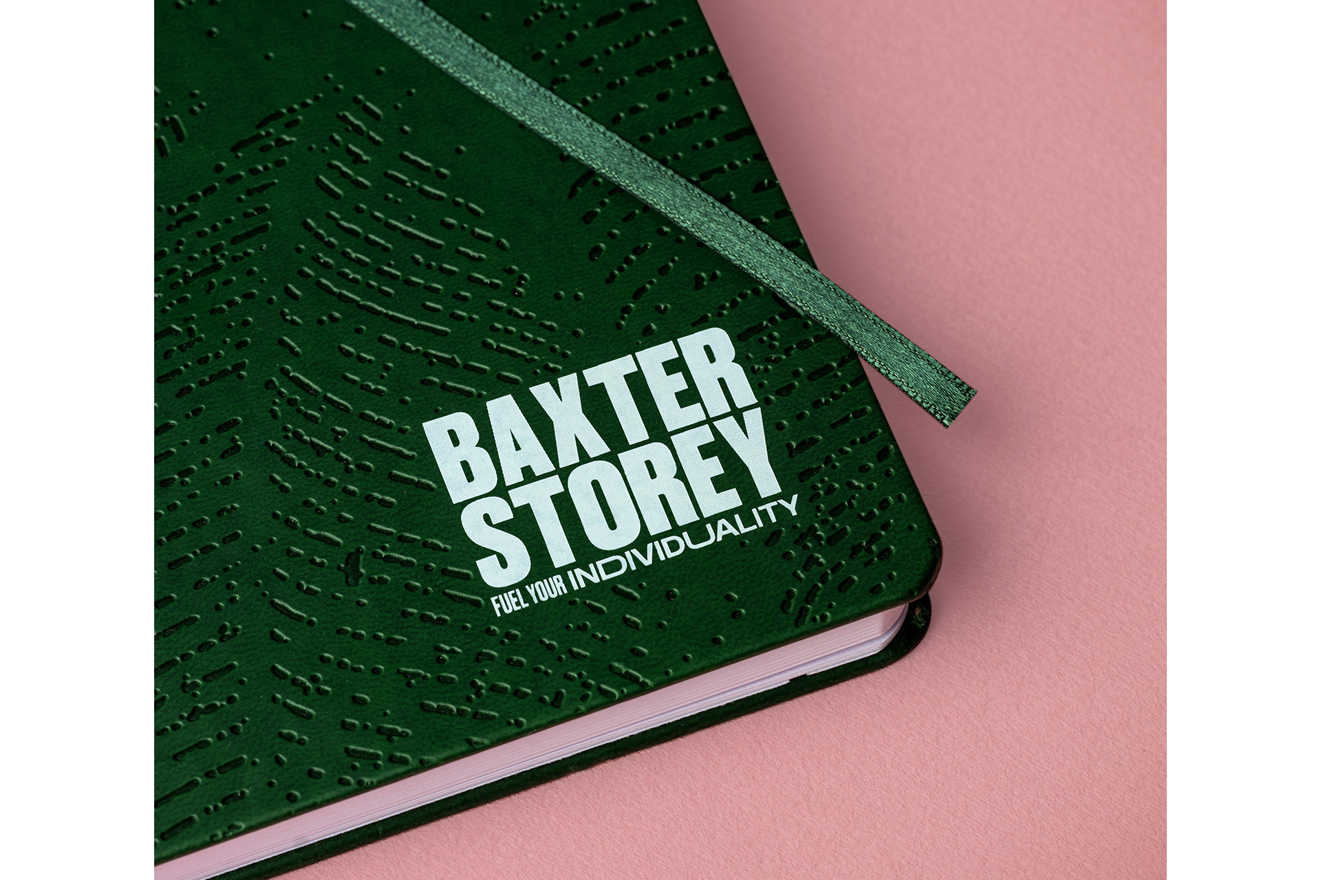 Baxter Storey Debossed Notebook with Inserts