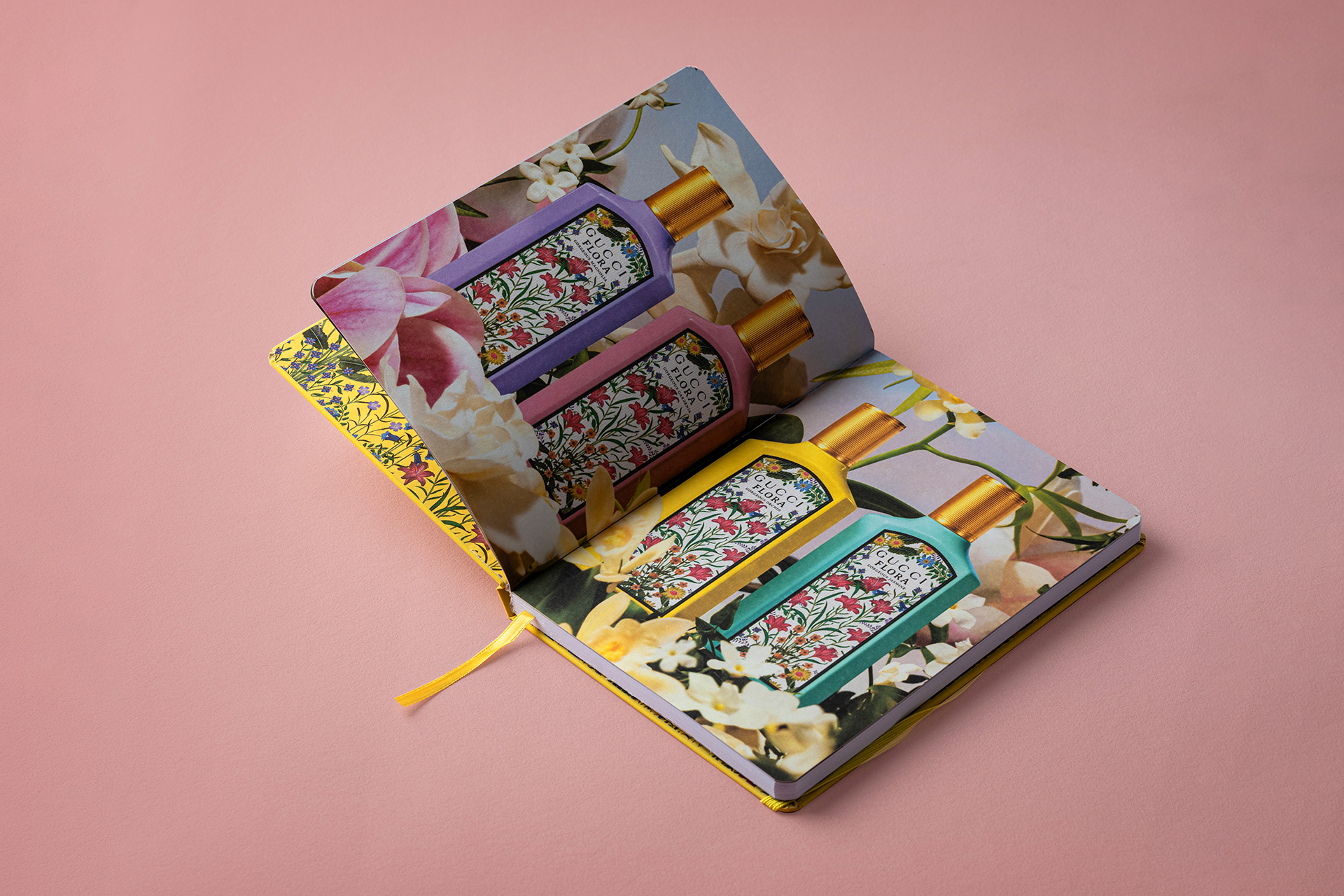 Gucci Flora Clothbound & Printed Cover Notebooks