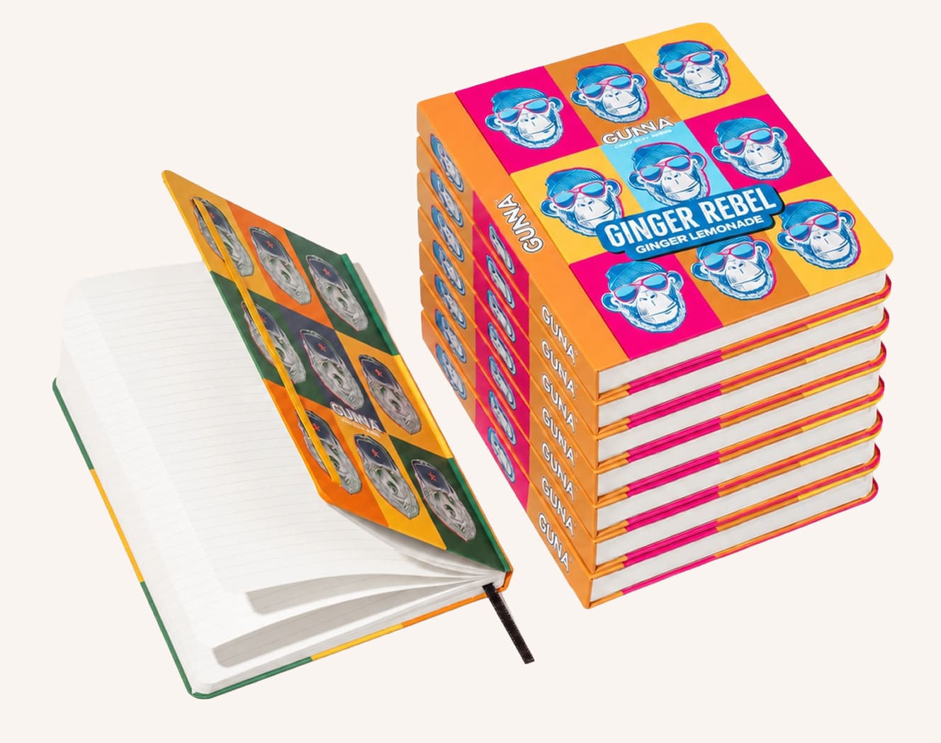 Bookblock Essentials - Printed Hardcover Large Printed hardcover notebooks
