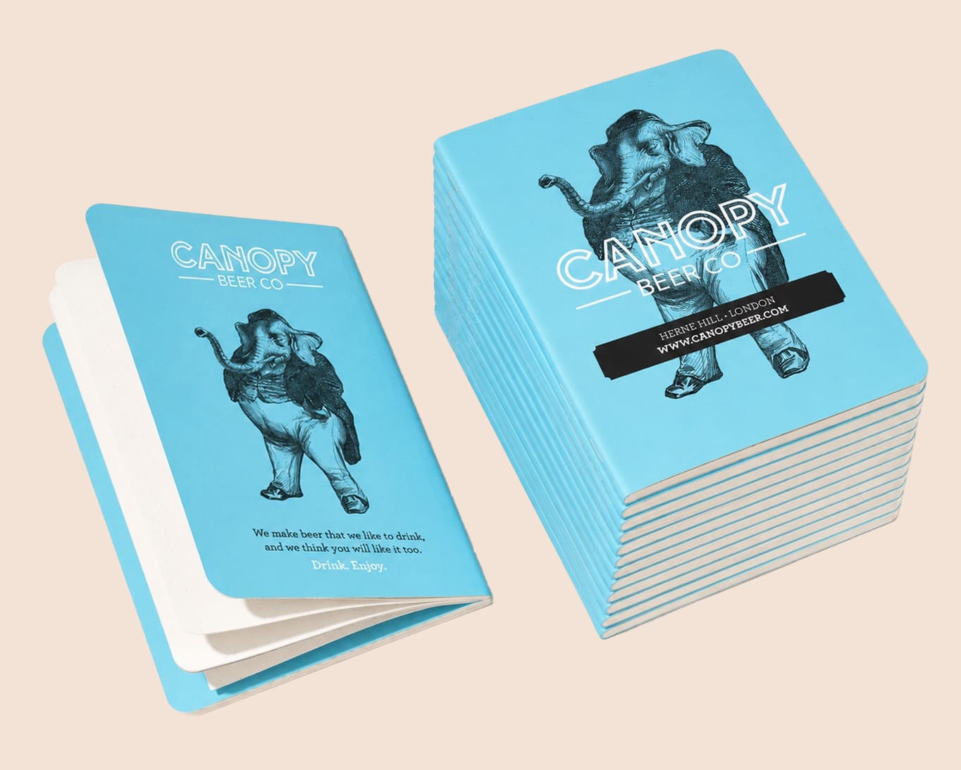 Bookblock Essentials - Printed Cahier Large Printed cahier notebooks